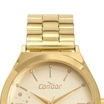 Relógio Condor Feminino Bracelete Dourado Co2036kxr/4x