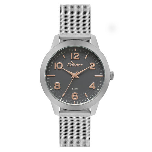 Relógio Condor Feminino Bracelete Prata - Co2036kup/3c