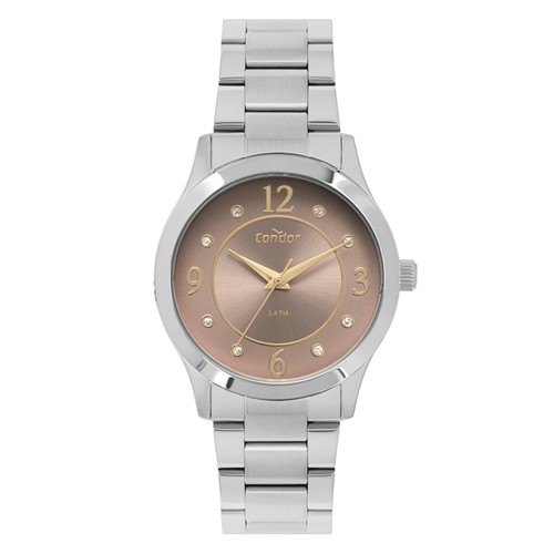 Relógio Condor Feminino Bracelete Prata CO2036KVD/3M - Kanui