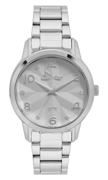 Relógio Condor Feminino Bracelete Prata - Co2039ay/3k