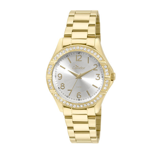 Relógio Condor Feminino Braceletes CO2035KUS/4K - Dourado