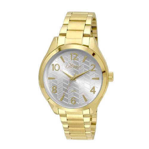 Relógio Condor Feminino Chevron Co2036ksv/k4c - Dourado