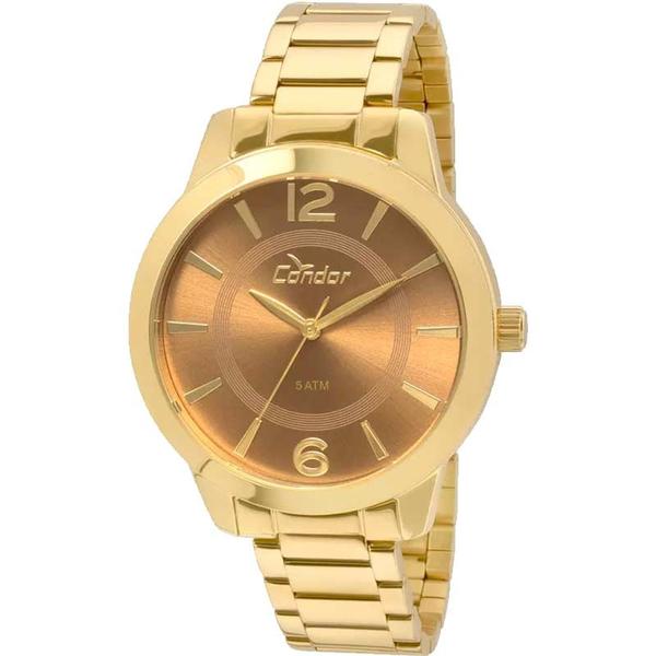 Relógio Condor Feminino Choque de Cores Co2035kqe/4x Dourado