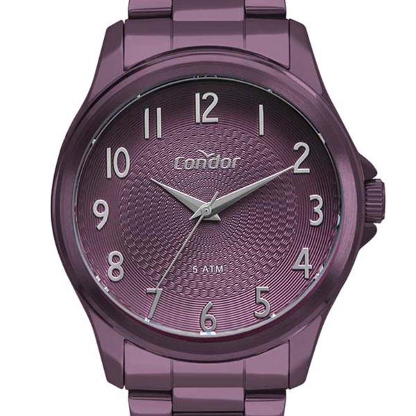 Relógio Condor Feminino CO2036MUH/4L Roxo