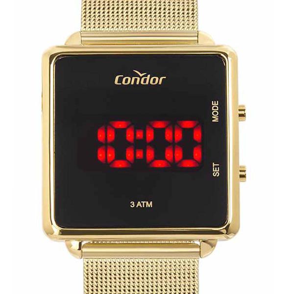 Relógio Condor Feminino Digital Led COJHS31BAA/4X Dourado