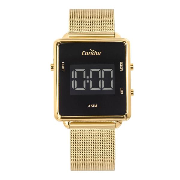 Relógio Condor Feminino Digital Trendy Dourado COBJF156AB/4X