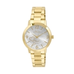 Relógio Condor Feminino Disco CO2035KUP/4K - Dourado