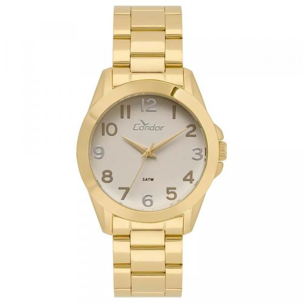 Relógio Condor Feminino Dourado Clássico Co2035kwx/4c