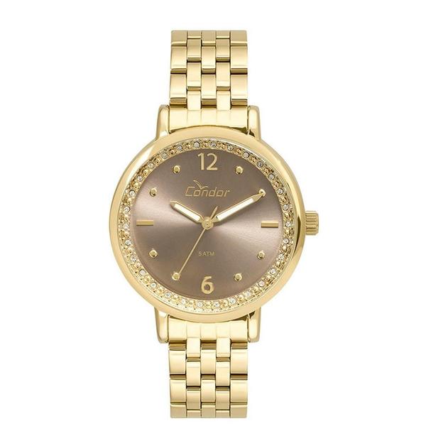 Relógio Condor Feminino Dourado CO2035FNF4M