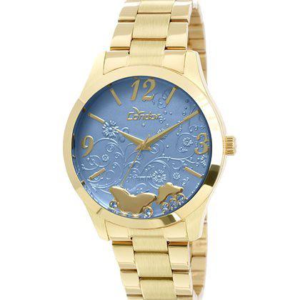 Relógio Condor Feminino Dourado Co2035Klb/4A - Dourado