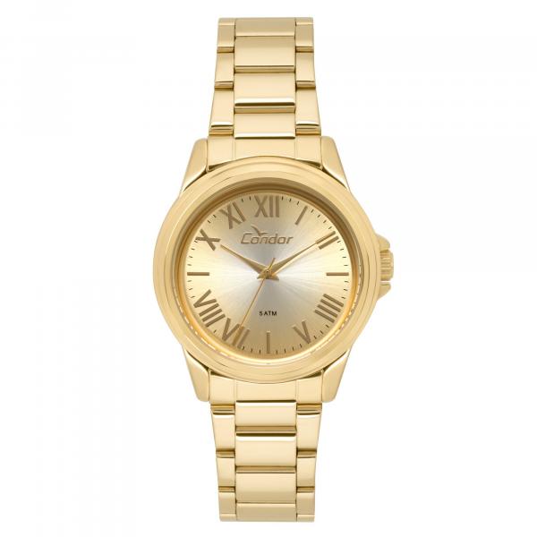 Relógio Condor Feminino Dourado Co2039bc/k4d