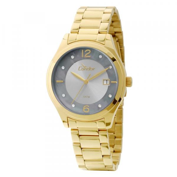 Relógio Condor Feminino Dourado Fashion Co2115tg/4C