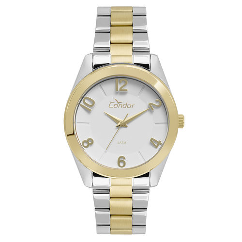 Relógio Condor Feminino Eterna Bracelete Bicolor - CO2039AL/5K