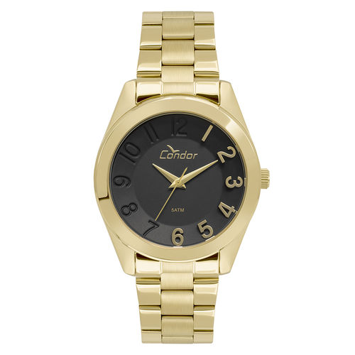 Relógio Condor Feminino Eterna Bracelete Dourado - CO2039AM/K4P