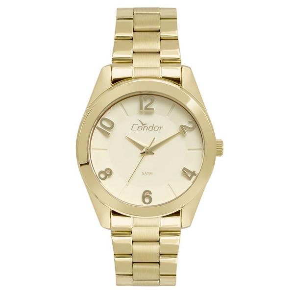 Relógio Condor Feminino Eterna Dourado - Co2039aj/4d