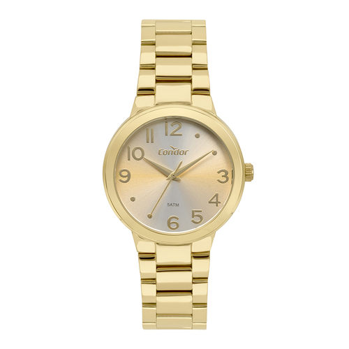 Relógio Condor Feminino Fashion Dourado Co2035kxp/4k