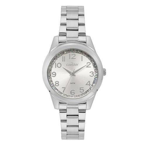 Relógio Condor Feminino Fashion Prata Co2039bj/k3k