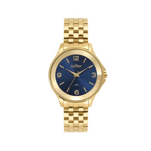 Relógio Condor Feminino Metal Dourado CO2035MSP4A