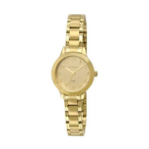 Relógio Condor Feminino Mini Co2035kry/4d - Dourado