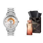 Relógio Condor Feminino + Perfume Essencial Fem. 100ml