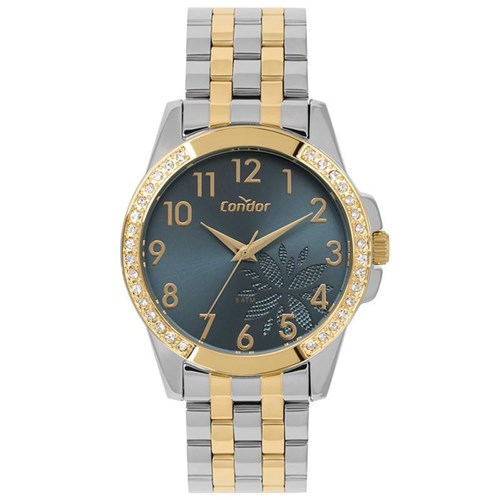 Relógio Condor Feminino Prata com Dourado - Co2035mpk-K5p