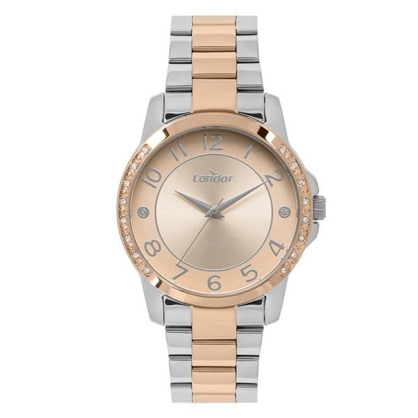 Relógio Condor Feminino Prata com Rose - CO2035MOQ-5J - Technos