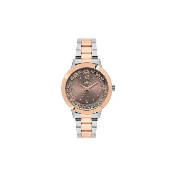 Relógio Condor Feminino Prata e Rose - CO2039BH-5M - Technos