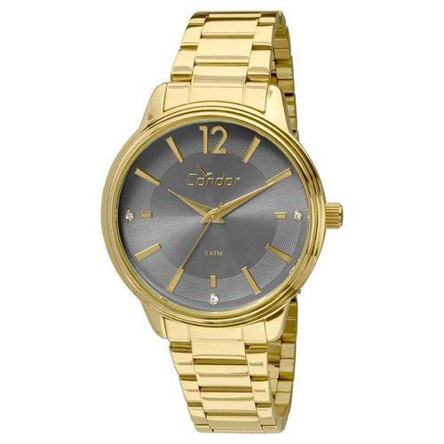 Relógio Condor Feminino Ref: Co2035kmh/4c Eterna Dourado