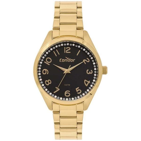 Relógio Condor Feminino Ref: Co2035mov/4p Fashion Dourado