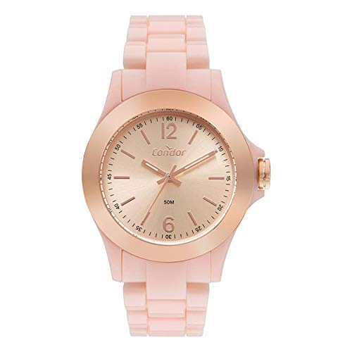 Relógio Condor Feminino Ref: Co2035mvi/8j Acetato Rosa