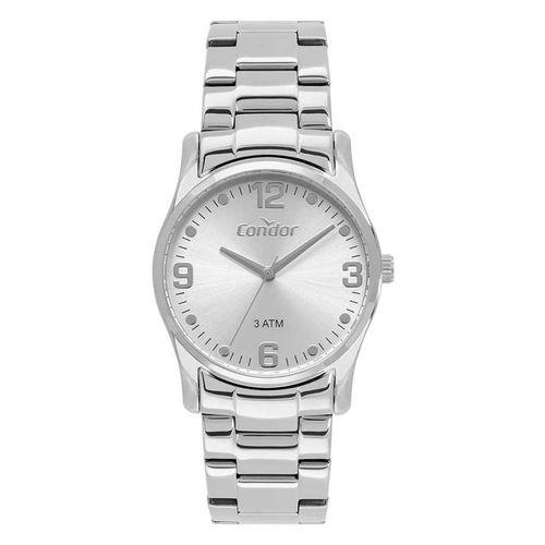 Relógio Condor Feminino Ref: Co2036kwl/1k Inox Prata