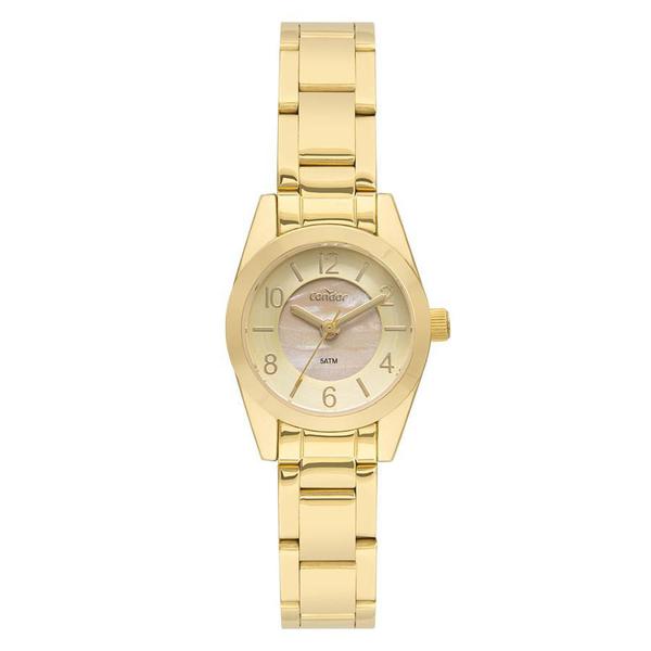 Relógio Condor Feminino Ref: Co2036kxi/4x Mini Dourado