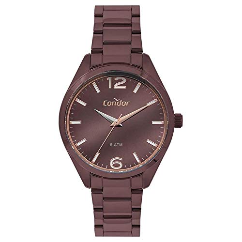 Relógio Condor Feminino Ref: Co2036muc/4m Fashion Chocolate