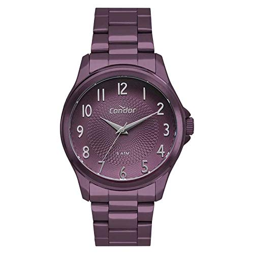 Relógio Condor Feminino Ref: Co2036muh/4l Fashion Roxo