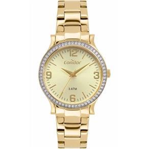 Relógio Condor Feminino Ref: Co2039bo/1d Fashion Dourado