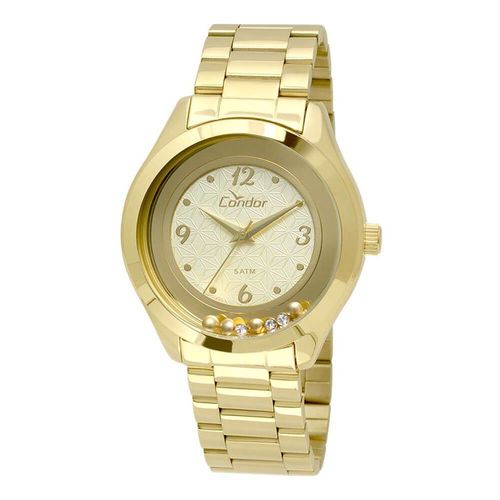 Relógio Condor Feminino Shake CO2036KSS/4D Dourado