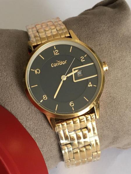 Relógio Condor Feminino Slim Dourado