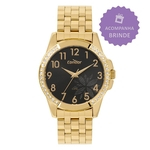 Relógio CONDOR kit feminino dourado CO2035MOZ/K4P