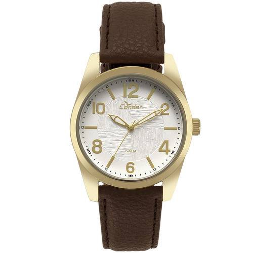 Relógio Condor Masculino Casual Dourado CO2035KYE/K2B