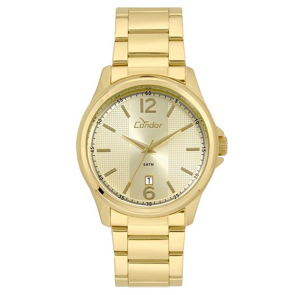 Relógio Condor Masculino Casual Dourado Co2115ktf/4d