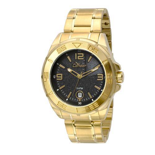 Relógio Condor Masculino Esportivo Dourado - Co2415an/4p