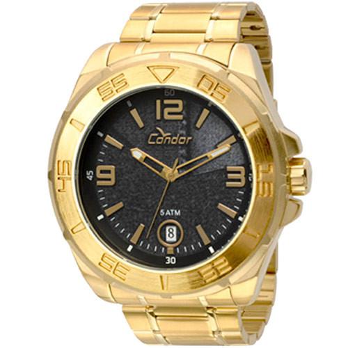 Relógio Condor Masculino Esportivo Dourado - Co2415an/4p