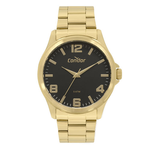 Relógio Condor Masculino Metal Dourado Co2035mpi/k4p