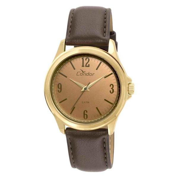 Relógio Condor Masculino Ref: Co2039ae/2m Vintage Dourado - Condor