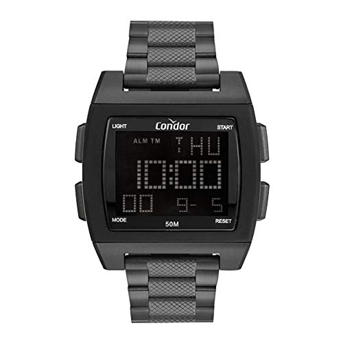 Relogio Condor Masculino Ref: Cobj2649ag/8c Digital Black