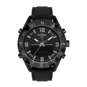 Relogio Condor Masculino Ref: Cobj3689aa/2p Anadigi Black