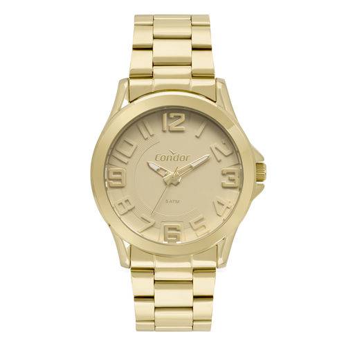 Relógio Condor Metal Masculino Dourado Co2036kvr/4d