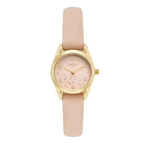 Relógio Condor Mini Feminino Rosa Analógico Co2036mtv/K2t