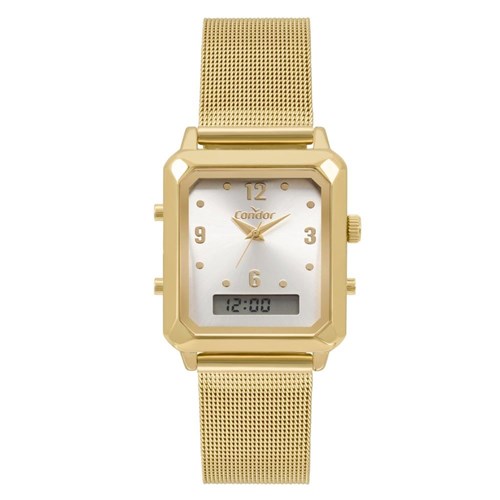 Relógio Condor Top Fashion Dourado COBJ3718AB/4K