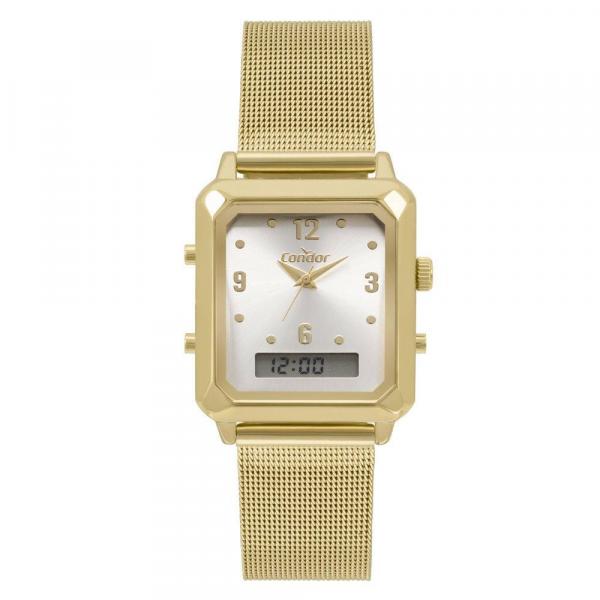 Relógio Condor Top Fashion Feminino Dourado Cobj3718ab/4k